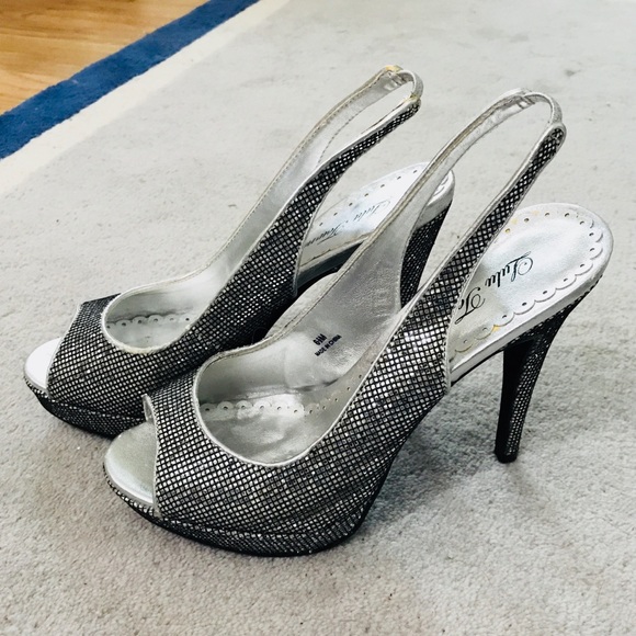 Sparky Peep Toe High Heels - Picture 1 of 3